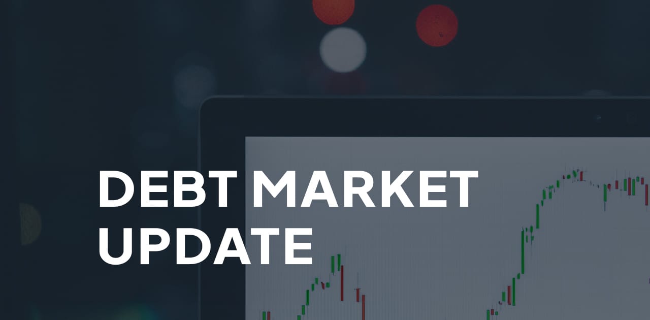 Laptop screen displaying a financial presentation titled